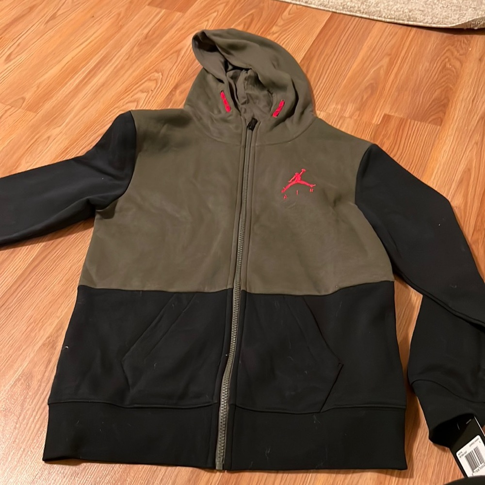 Nike Jordan Boys Zipper Hoodie Size:L